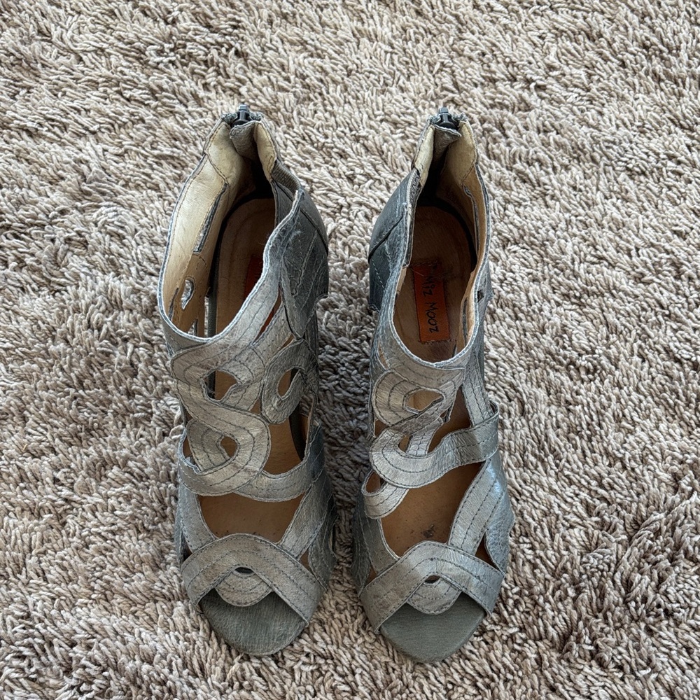 Miz Mooz Gray Sandals